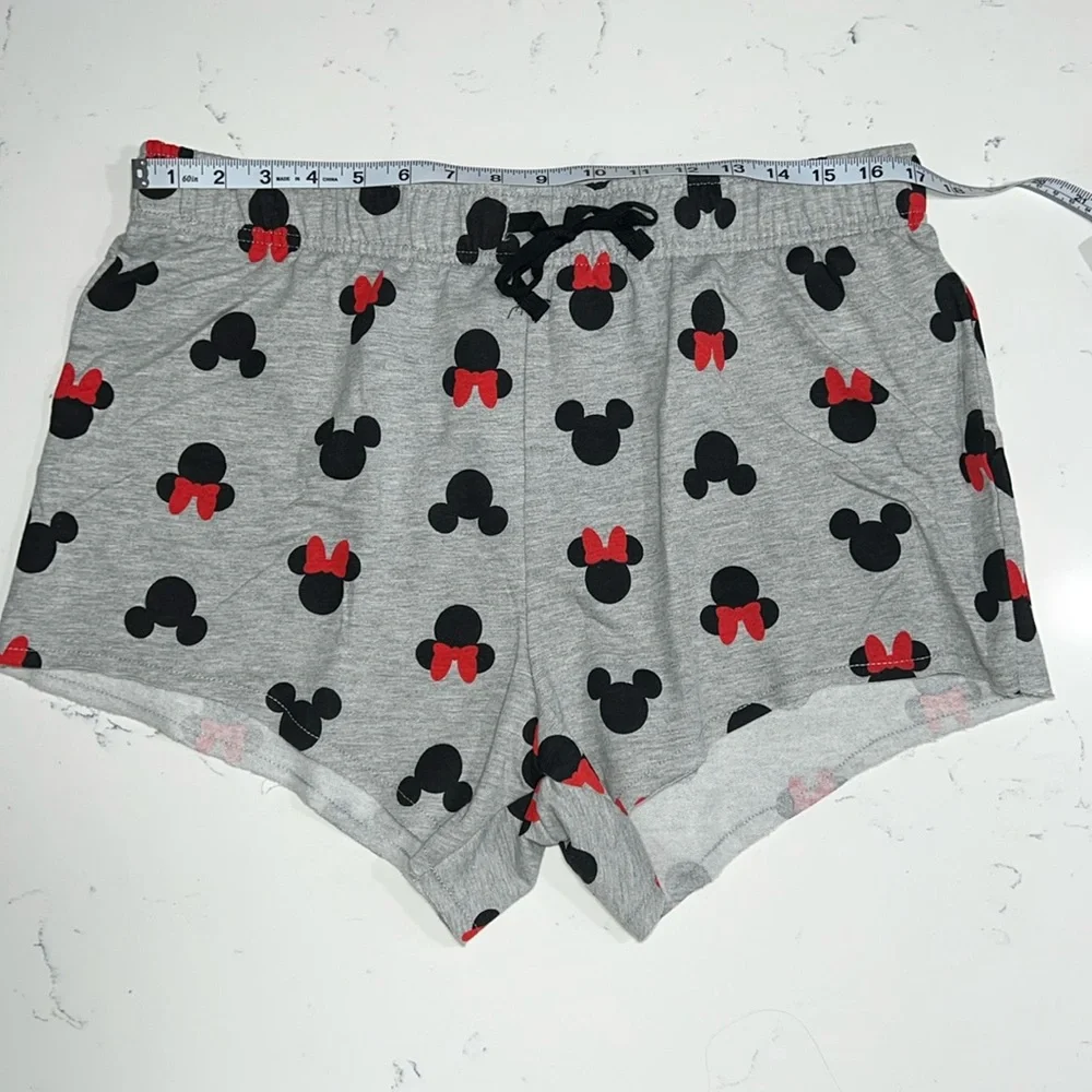 Disney Mickey Mouse & Minnie Mouse Pajama Shorts - Picture 6 of 8